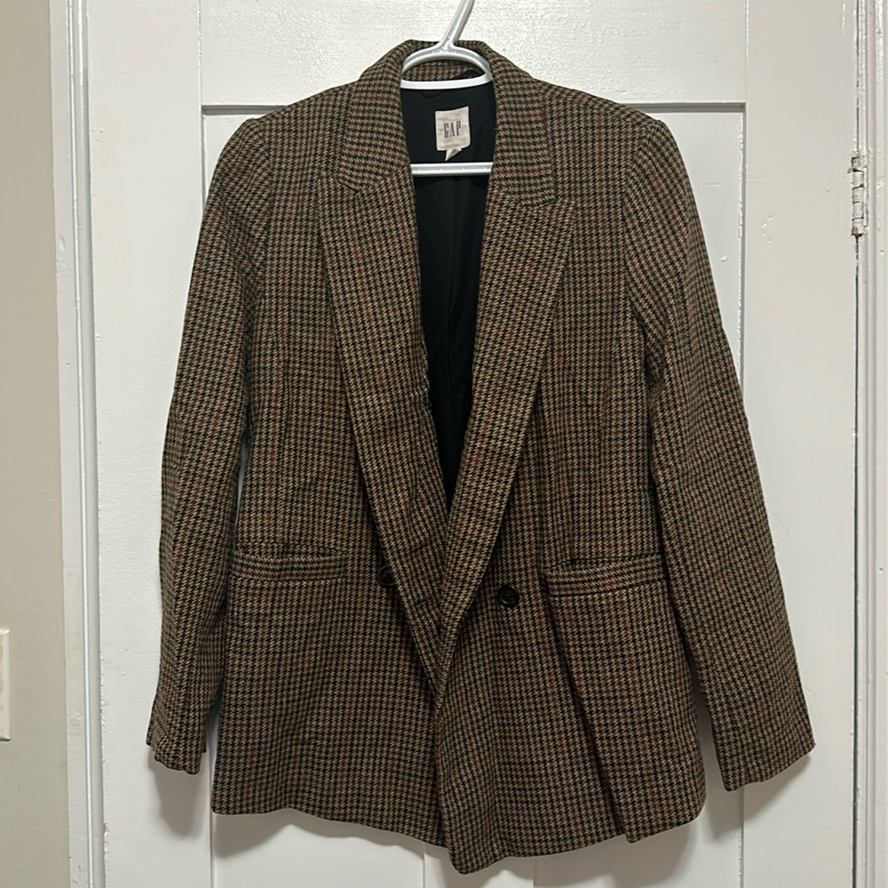 Plaid Blazer